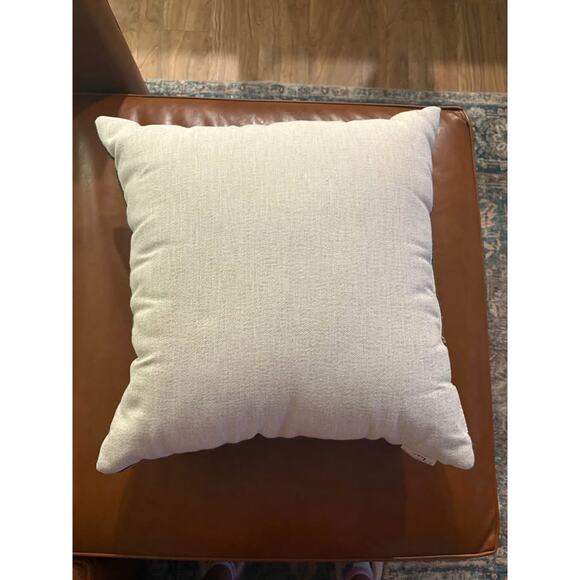 Dark Green Reversible Throw Pillow - Picture 4 of 6